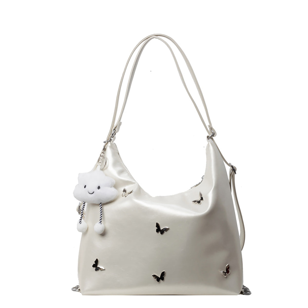Large Leather Crossbody Handbag
